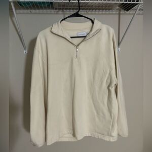 Pale Yellow quarter zip